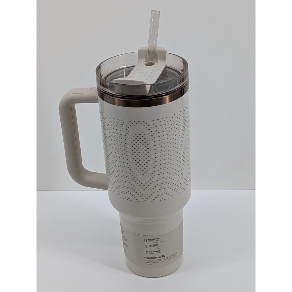 Stanley Calia Exclusive Quencher H2.0 FlowState Tumbler 40oz Cream White - Picture 4 of 5